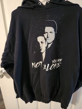 Stands Jensen Ackles and Misha Collins "You Are Not Alone" Hoodie